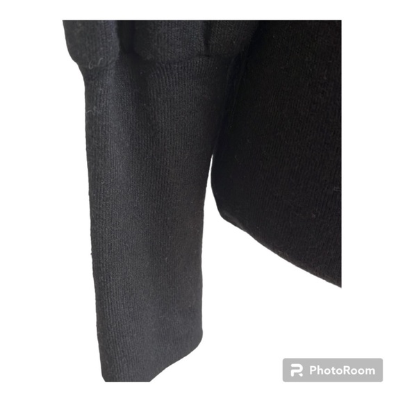 Madewell Women's Black V-Neck Long Sleeve T-Shirt Size S - Picture 5 of 7